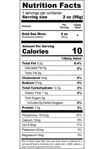 Nutrition Facts