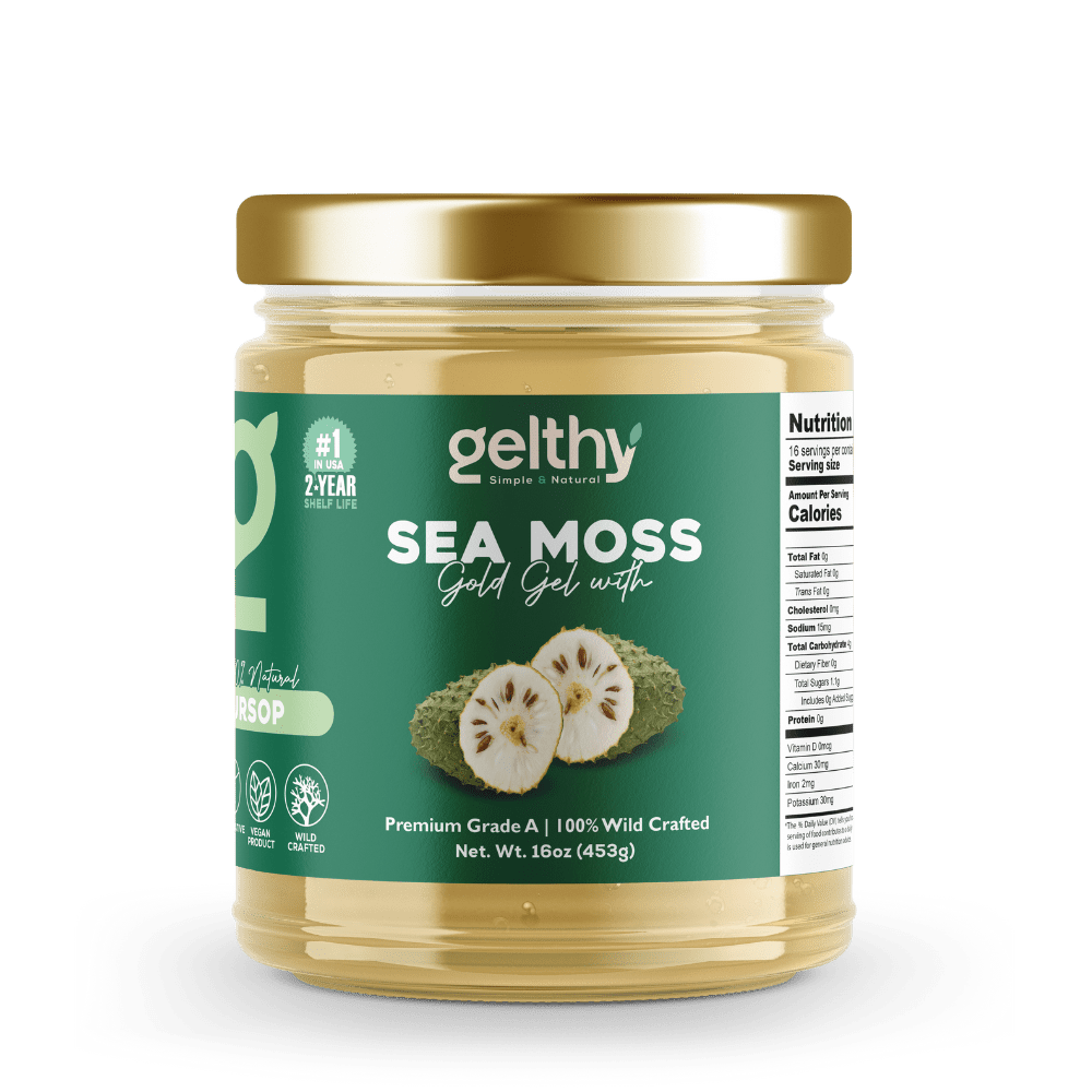 Organic Sea Moss Gel with Soursop