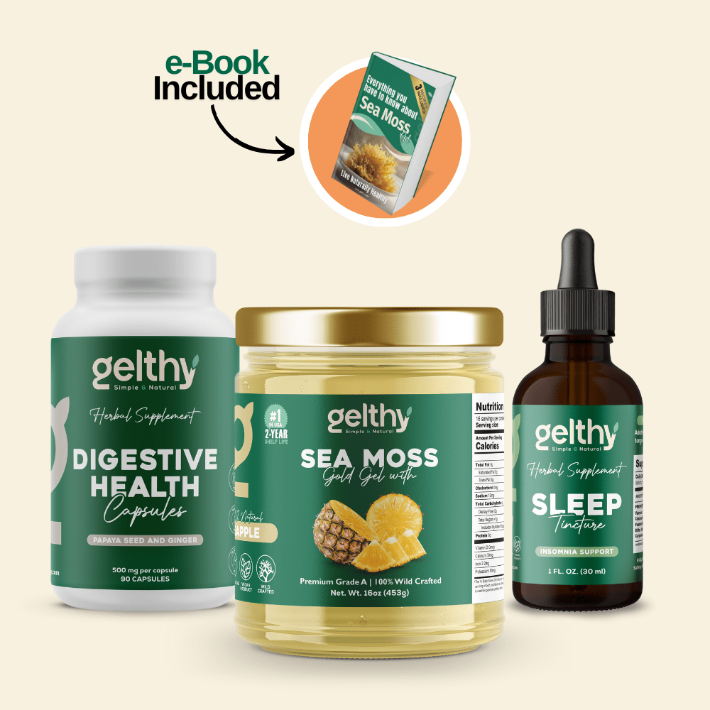 Sea Moss Gel Digest & Dream Pack